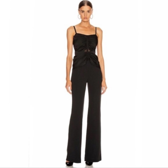 JONATHAN SIMKHAI NWT Ruched Strapless Jumpsuit 0 - Picture 16 of 16